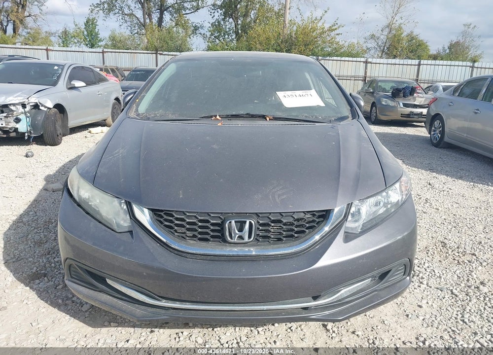2015 HONDA CIVIC VIN: 19XFB2F55FE707386