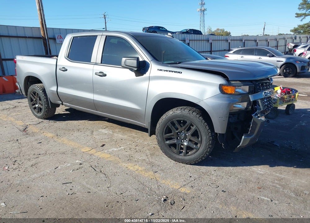 2022 CHEVROLET SILVERADO 1500 LTD 4WD  SHORT BED CUSTOM VIN: 3GCPYBEK2NG108815