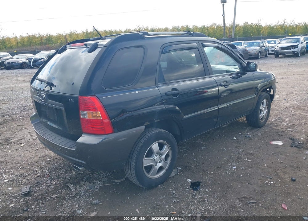 2008 KIA SPORTAGE VIN: KNDJF724287501602