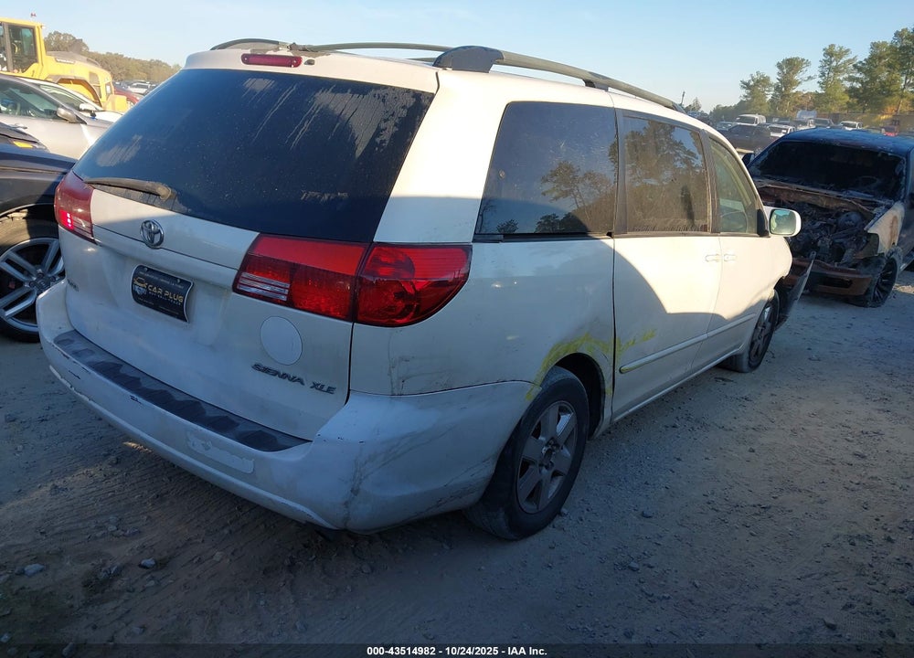 2004 TOYOTA SIENNA XLE VIN: 5TDZA22C74S149578