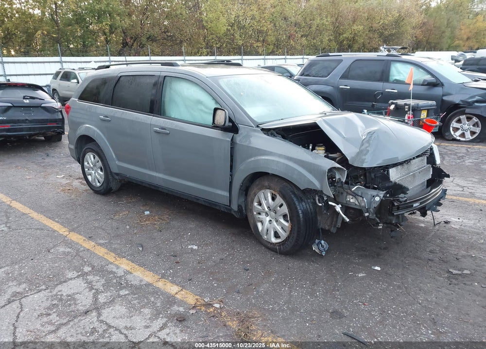 2019 DODGE JOURNEY SE VIN: 3C4PDCBB9KT738081