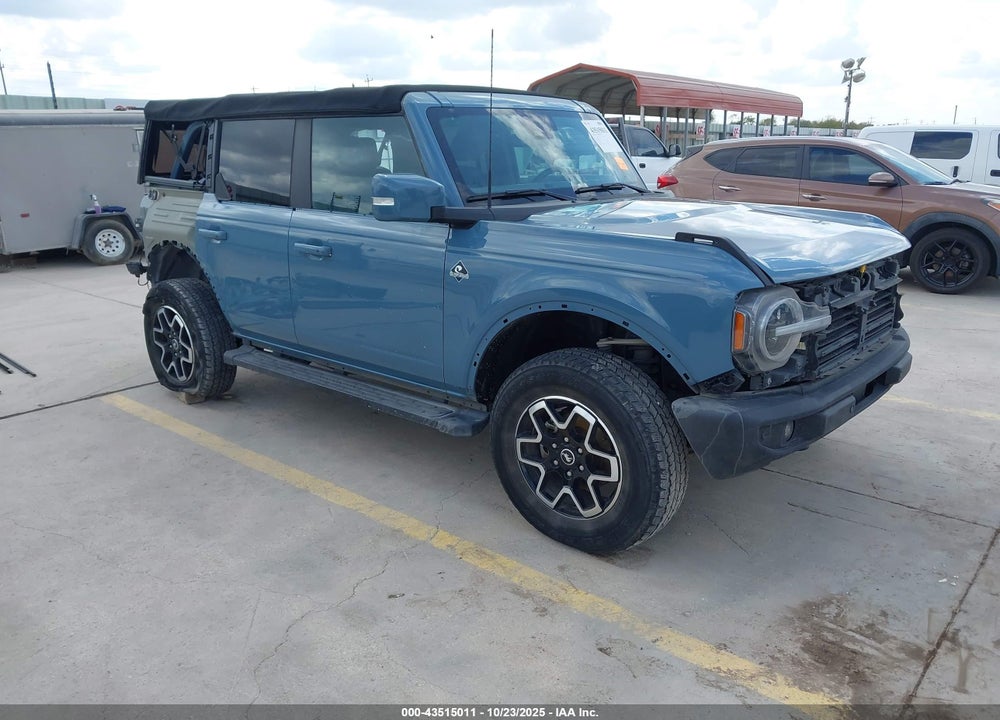 2021 FORD BRONCO OUTER BANKS VIN: 1FMDE5BH2MLB04623