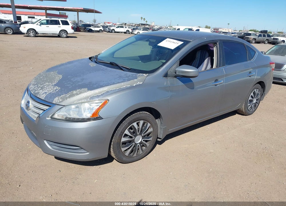 2013 NISSAN SENTRA SV VIN: 3N1AB7AP4DL630022