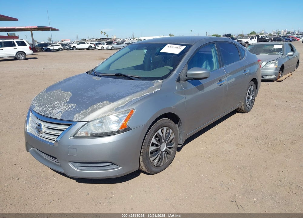 2013 NISSAN SENTRA SV VIN: 3N1AB7AP4DL630022