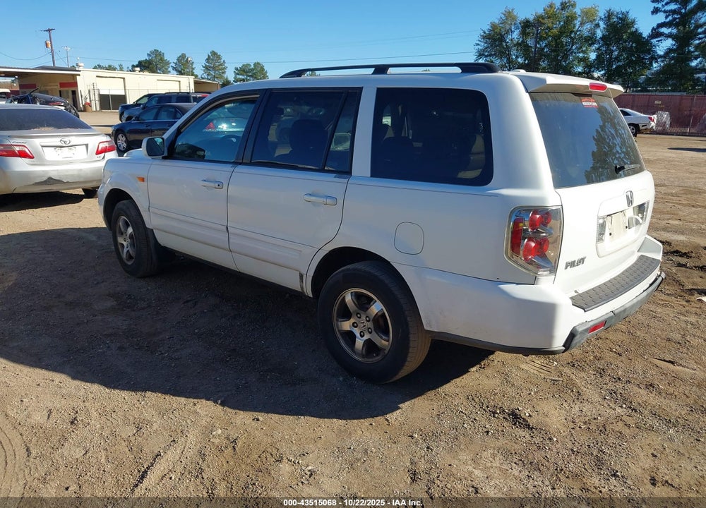 2008 HONDA PILOT EX-L VIN: 5FNYF28718B027414