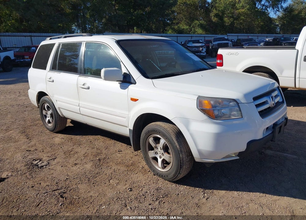 2008 HONDA PILOT EX-L VIN: 5FNYF28718B027414