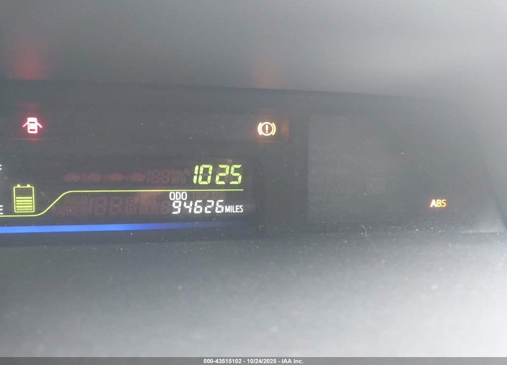 2012 TOYOTA PRIUS V TWO VIN: JTDZN3EU6C3064505