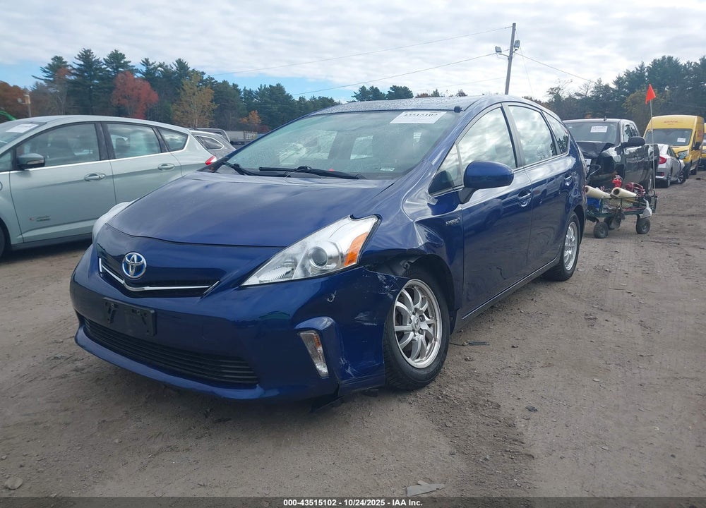 2012 TOYOTA PRIUS V TWO VIN: JTDZN3EU6C3064505