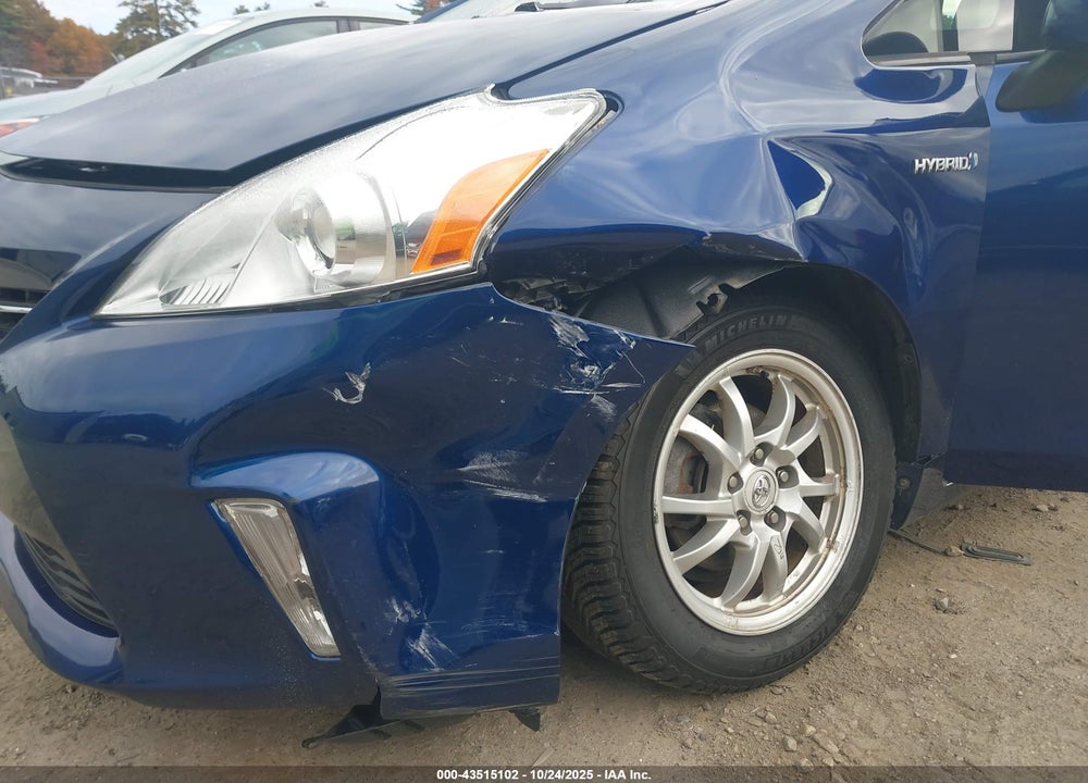 2012 TOYOTA PRIUS V TWO VIN: JTDZN3EU6C3064505