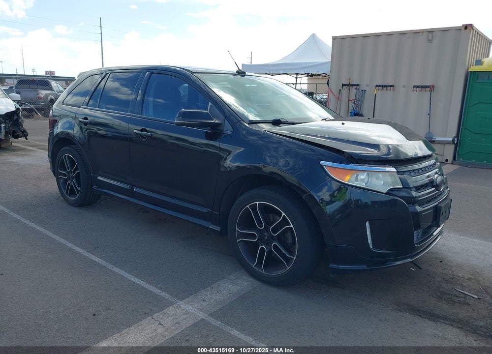 2013 FORD EDGE SPORT VIN: 2FMDK3AK2DBA35779