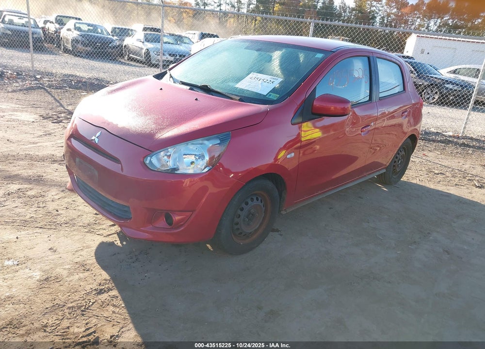 2015 MITSUBISHI MIRAGE VIN: ML32A3HJ4FH053348