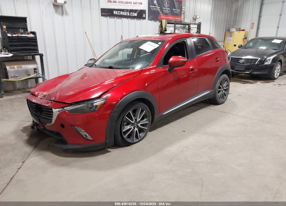 2017 MAZDA CX-3 GRAND TOURING VIN: JM1DKFD77H0158031