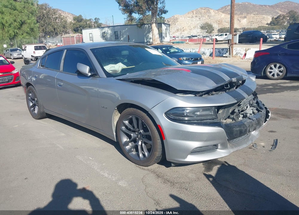 2018 DODGE CHARGER R/T RWD VIN: 2C3CDXCT9JH238222