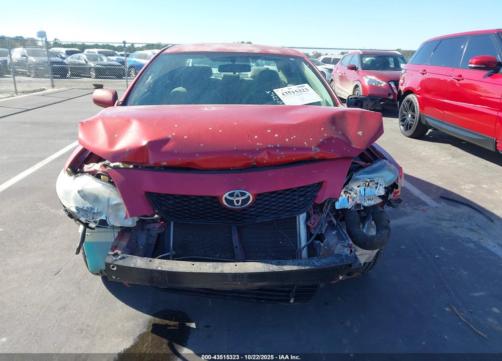 2009 TOYOTA COROLLA LE VIN: 2T1BU40E69C112305