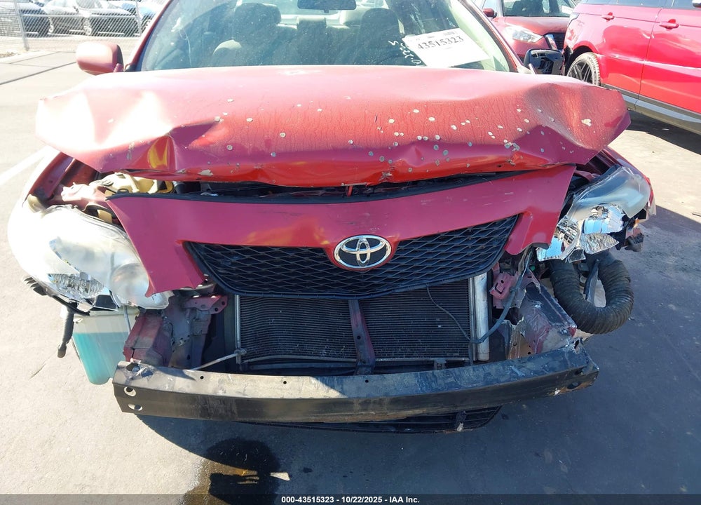 2009 TOYOTA COROLLA LE VIN: 2T1BU40E69C112305