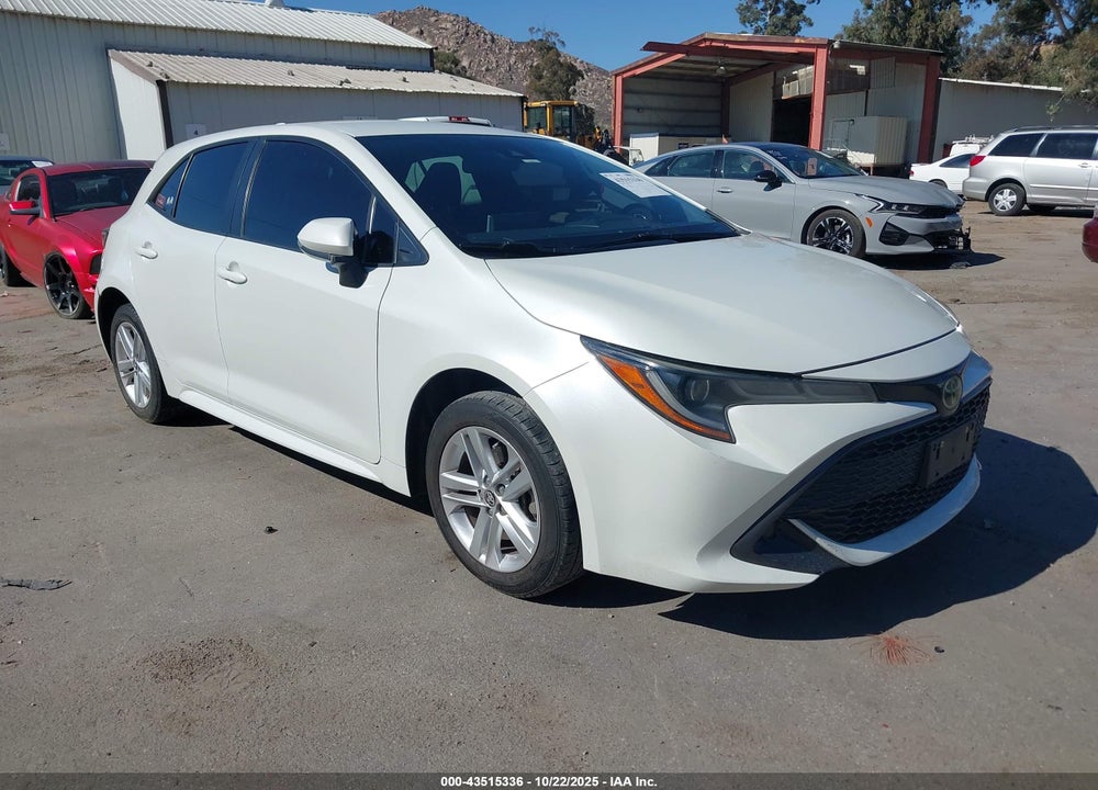 2019 TOYOTA COROLLA SE VIN: JTNK4RBE7K3049719
