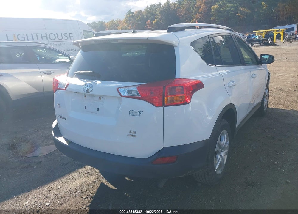 2014 TOYOTA RAV4 LE VIN: JTMBFREV5ED060209