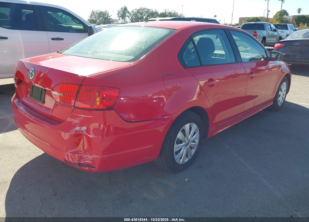 2012 VOLKSWAGEN JETTA VIN: 3VW2K7AJ0CM380054