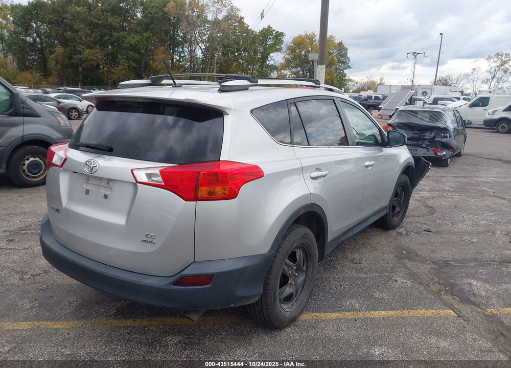 2015 TOYOTA RAV4 LE VIN: 2T3BFREV0FW235289