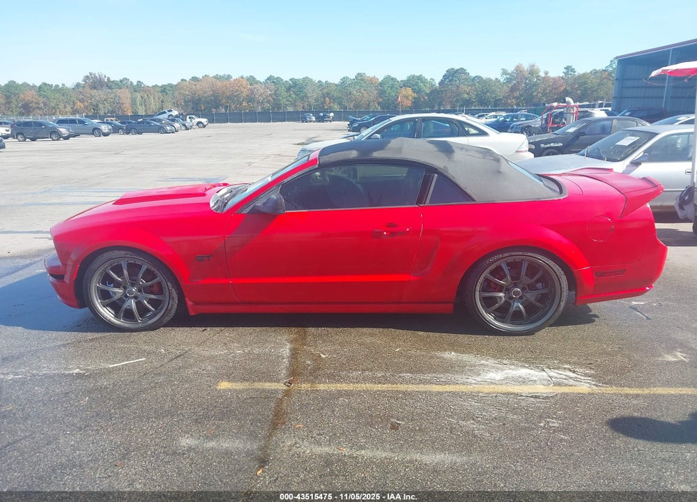 2005 FORD MUSTANG GT VIN: 1ZVFT85H455166348