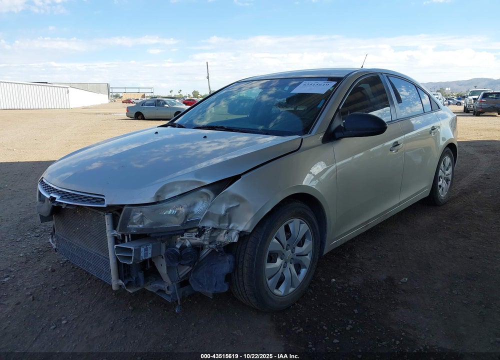 2013 CHEVROLET CRUZE LS AUTO VIN: 1G1PA5SH4D7164370