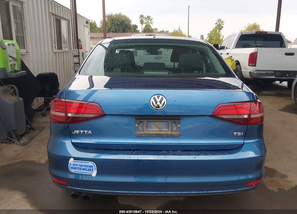 2017 VOLKSWAGEN JETTA VIN: 3VW2B7AJ8HM281814