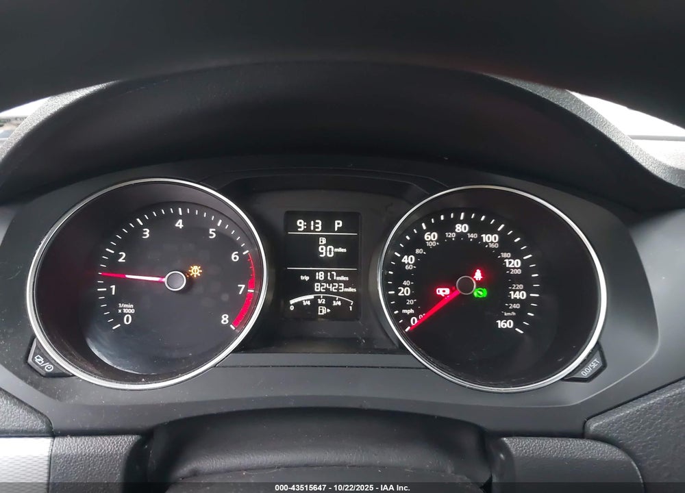 2017 VOLKSWAGEN JETTA VIN: 3VW2B7AJ8HM281814