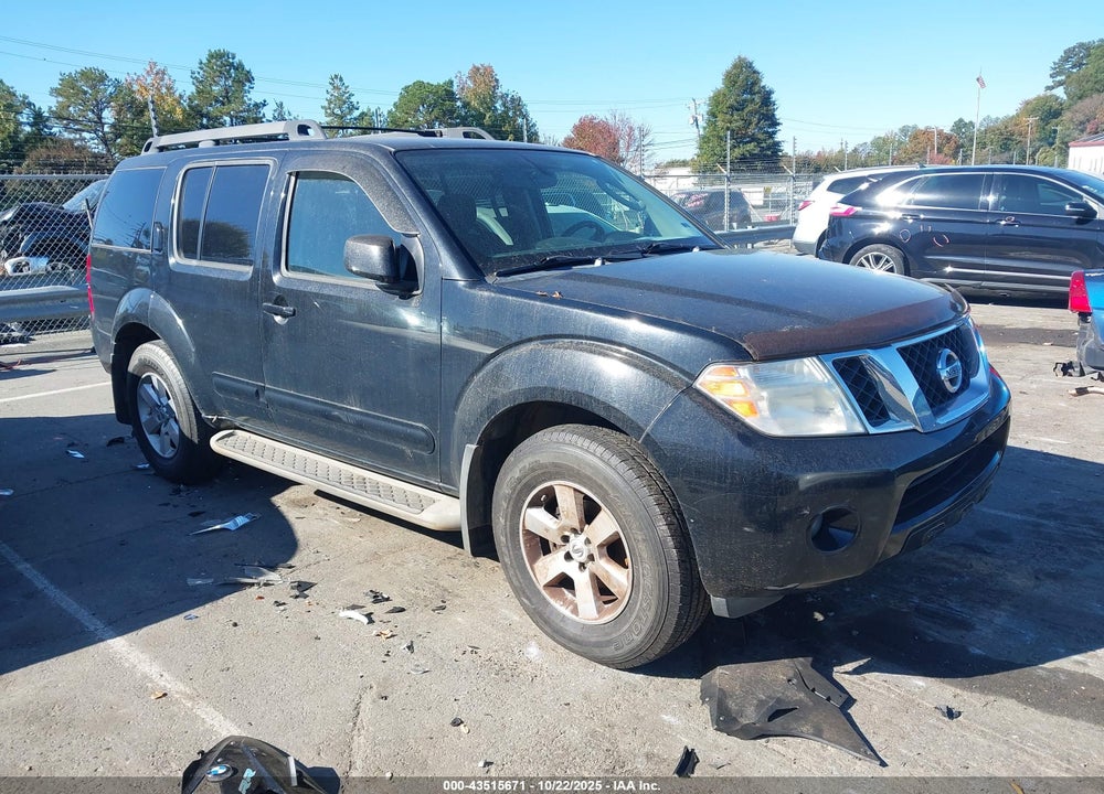 2012 NISSAN PATHFINDER SV VIN: 5N1AR1NB2CC617036