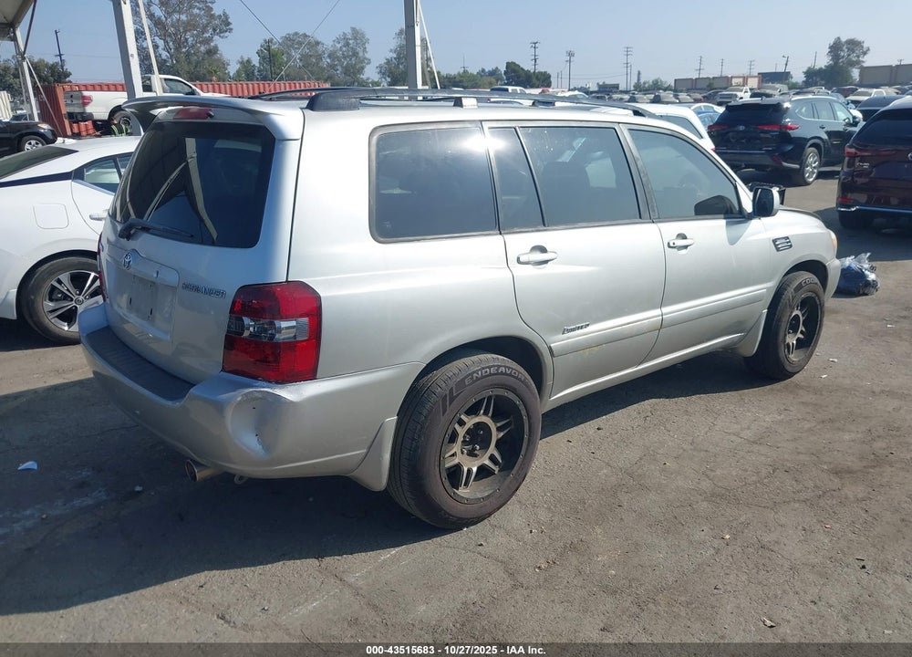 2007 TOYOTA HIGHLANDER LIMITED V6 VIN: JTEEP21A570201998