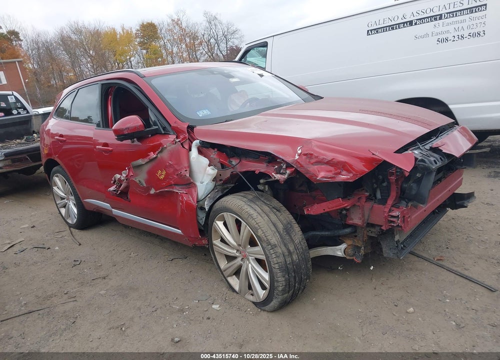 2017 JAGUAR F-PACE S VIN: SADCM2BV0HA058240