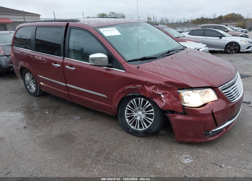 2014 CHRYSLER TOWN & COUNTRY VIN: 2C4RC1CG2ER273287