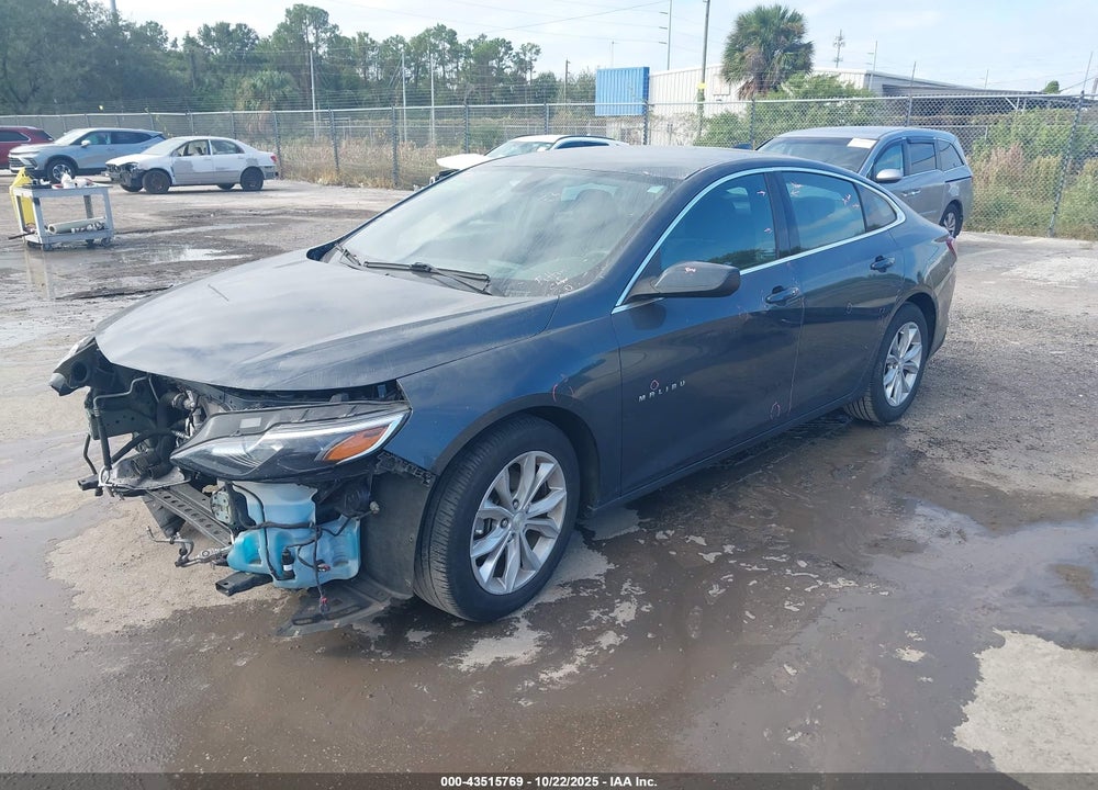 2020 CHEVROLET MALIBU FWD LT VIN: 1G1ZD5ST9LF062247