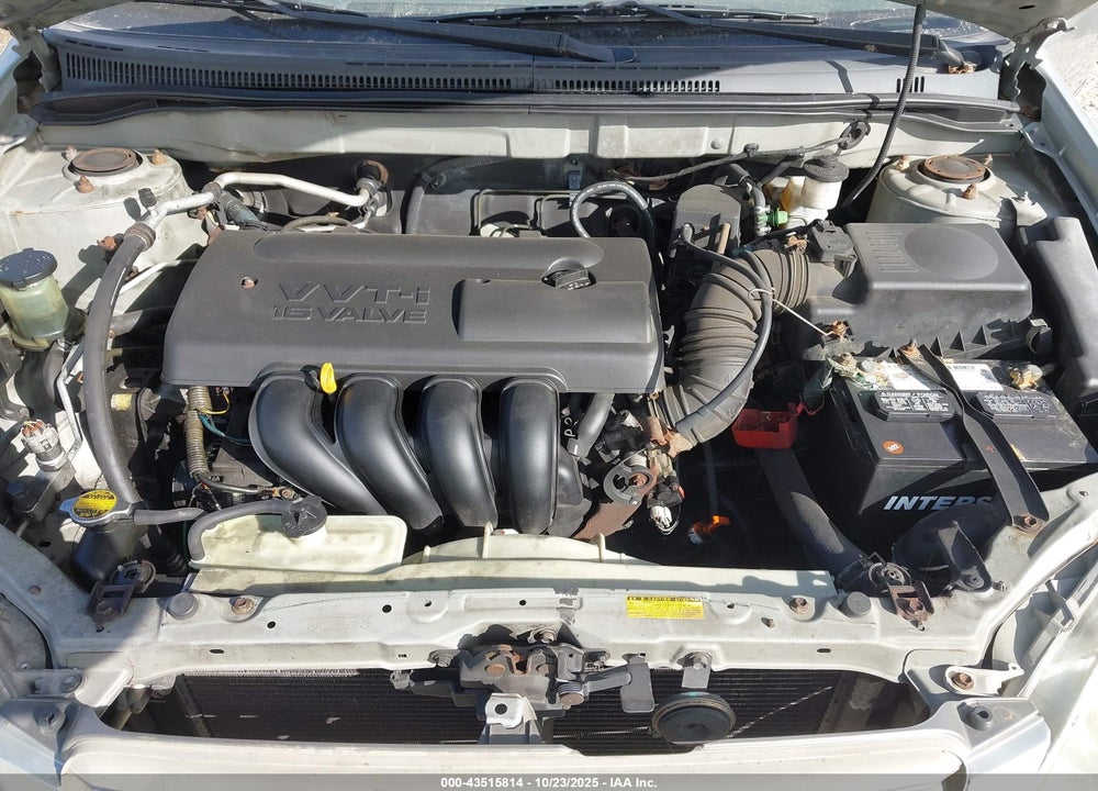 2004 TOYOTA COROLLA LE VIN: 2T1BR32E24C300272