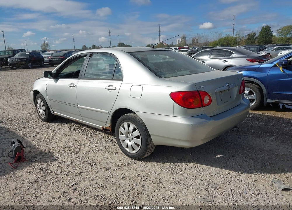 2004 TOYOTA COROLLA LE VIN: 2T1BR32E24C300272