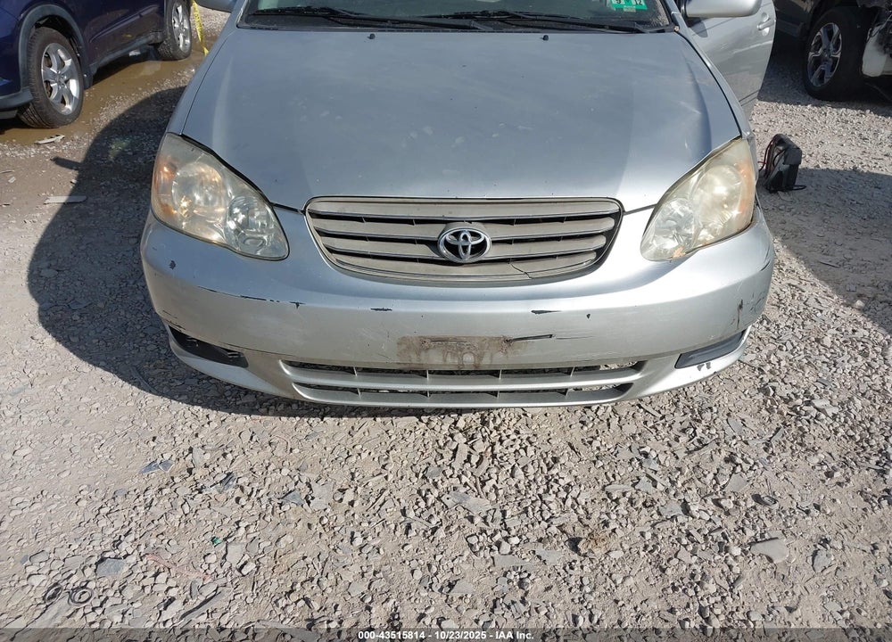 2004 TOYOTA COROLLA LE VIN: 2T1BR32E24C300272