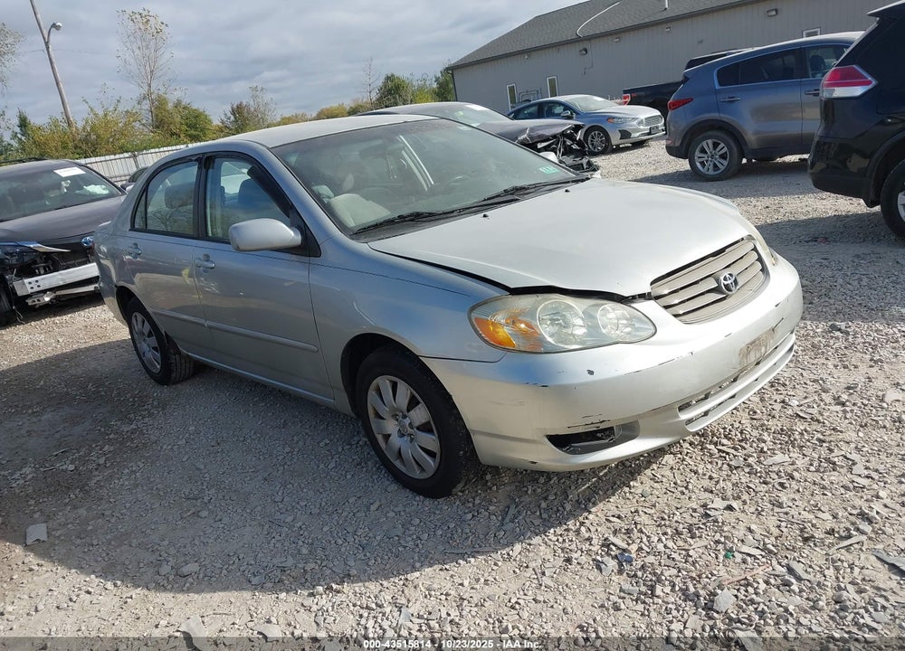 2004 TOYOTA COROLLA LE VIN: 2T1BR32E24C300272
