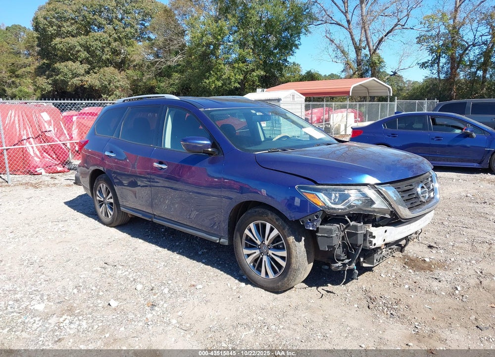 2019 NISSAN PATHFINDER SV VIN: 5N1DR2MM4KC637390