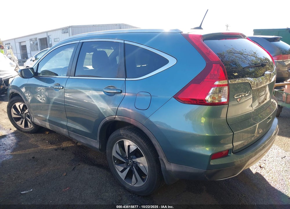 2015 HONDA CR-V TOURING VIN: 5J6RM3H97FL026807