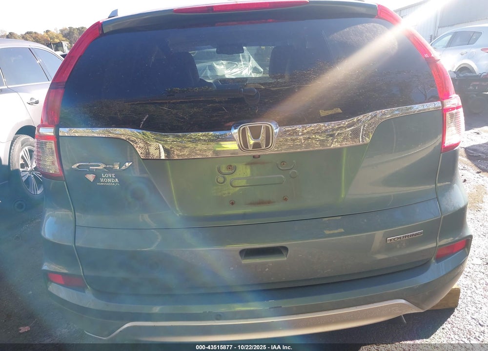 2015 HONDA CR-V TOURING VIN: 5J6RM3H97FL026807