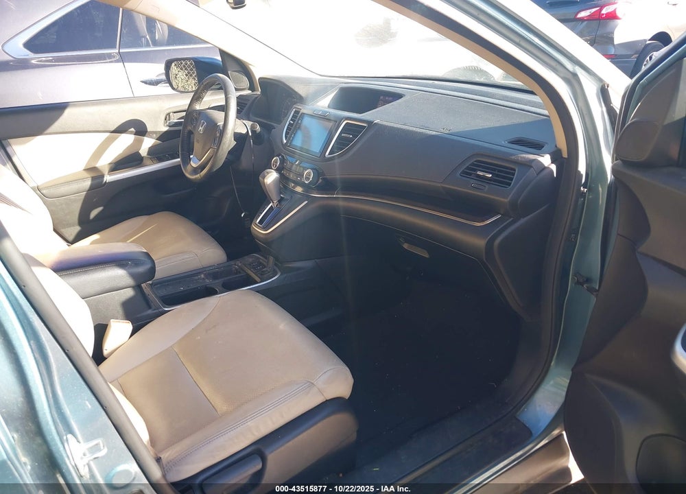 2015 HONDA CR-V TOURING VIN: 5J6RM3H97FL026807
