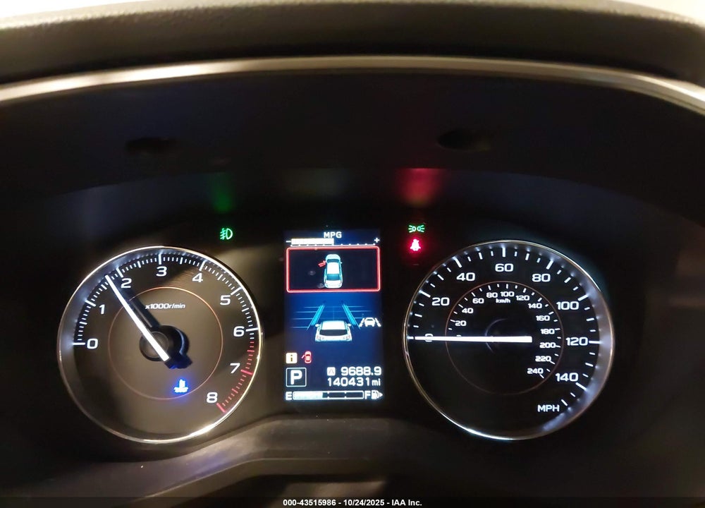 2019 SUBARU CROSSTREK 2.0I LIMITED VIN: JF2GTANC0KH204396