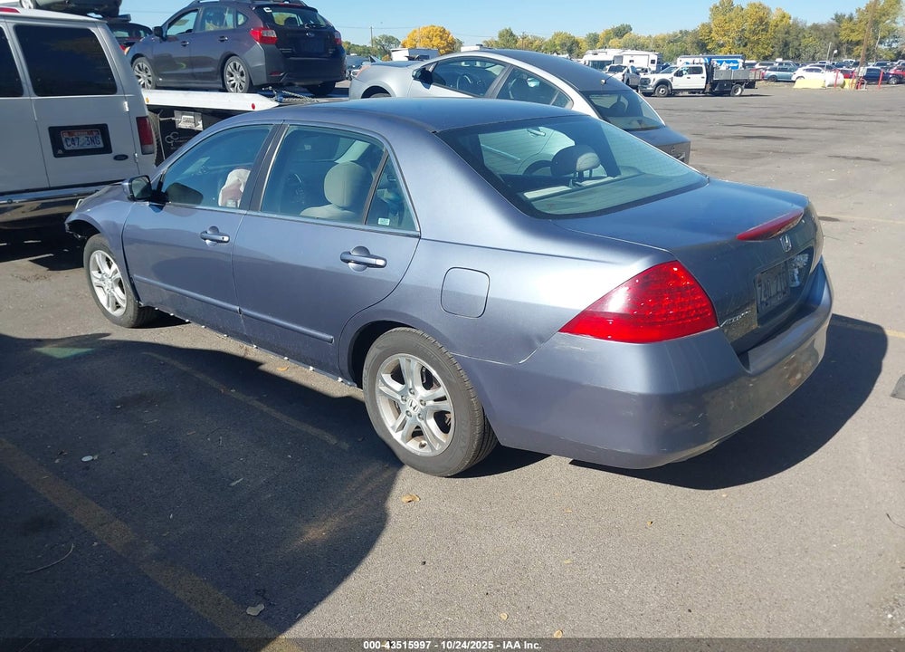 2007 HONDA ACCORD VIN: 1HGCM56777A161258