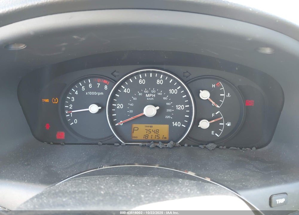 2009 KIA RONDO VIN: KNAFG528597260806