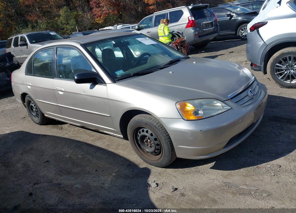 2002 HONDA CIVIC LX VIN: 2HGES16532H578490