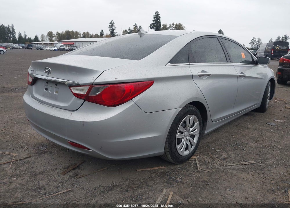 2012 HYUNDAI SONATA GLS VIN: 5NPEB4ACXCH484296