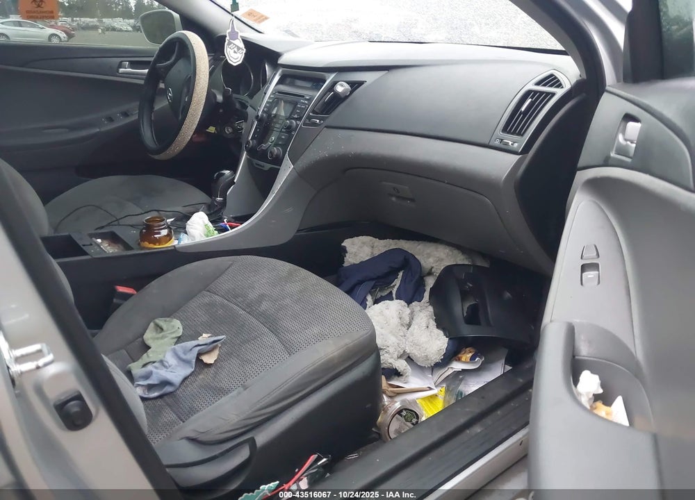 2012 HYUNDAI SONATA GLS VIN: 5NPEB4ACXCH484296