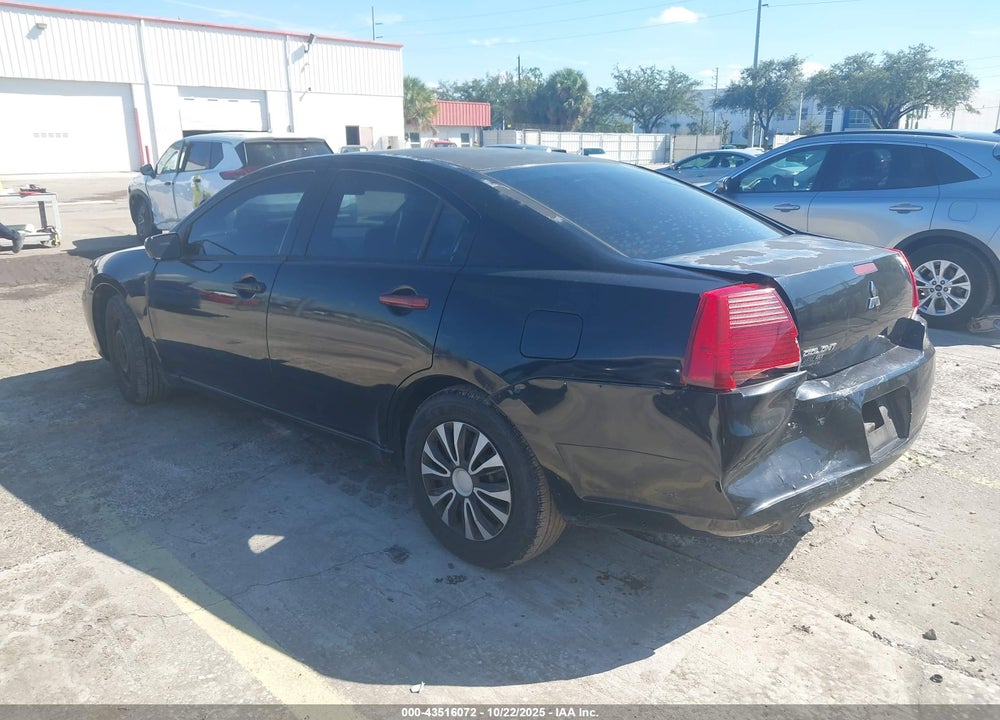 2007 MITSUBISHI GALANT VIN: 4A3AB26FX7E065728