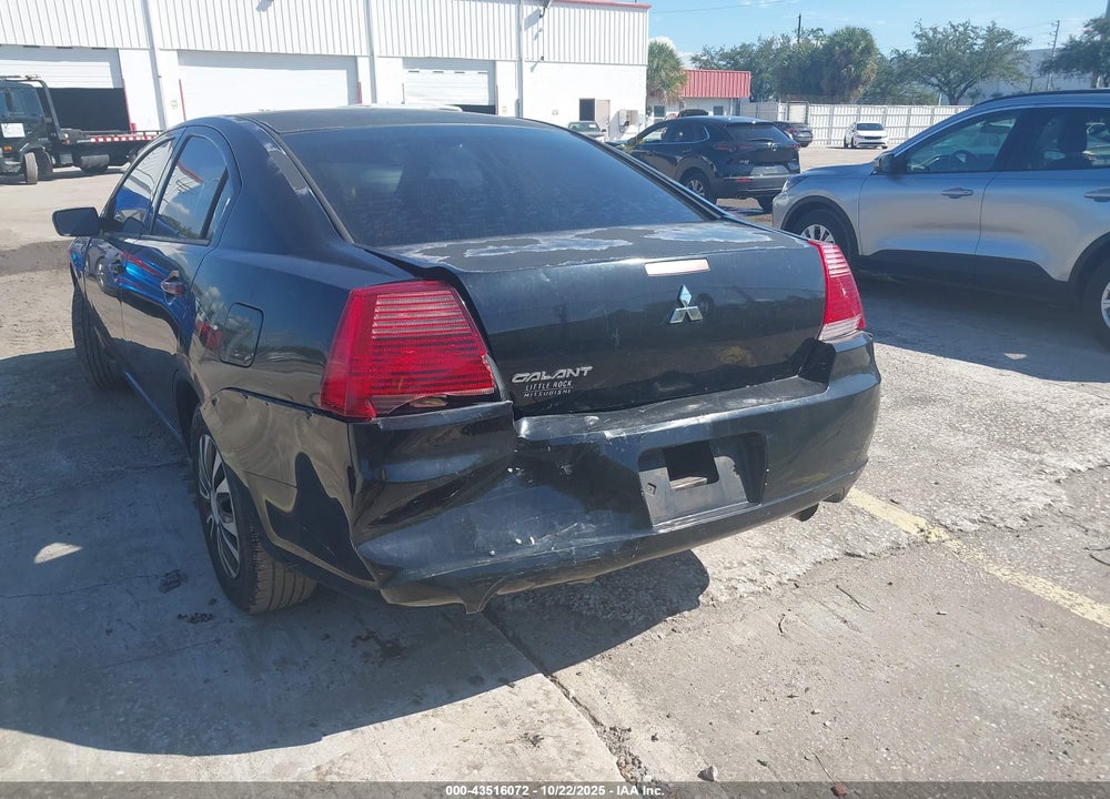 2007 MITSUBISHI GALANT VIN: 4A3AB26FX7E065728