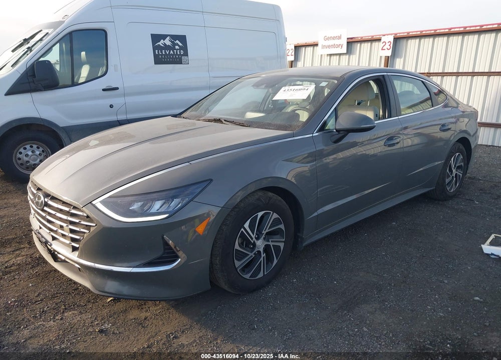 2021 HYUNDAI SONATA BLUE VIN: KMHL24JJ8MA021728