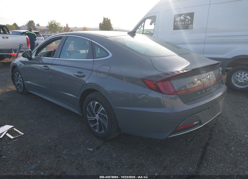 2021 HYUNDAI SONATA BLUE VIN: KMHL24JJ8MA021728